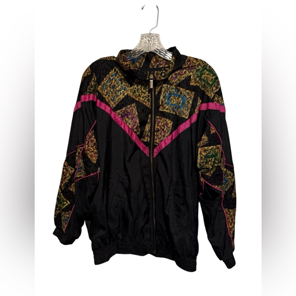 Vintage Basic Editions Windbreaker Jacket - image 2